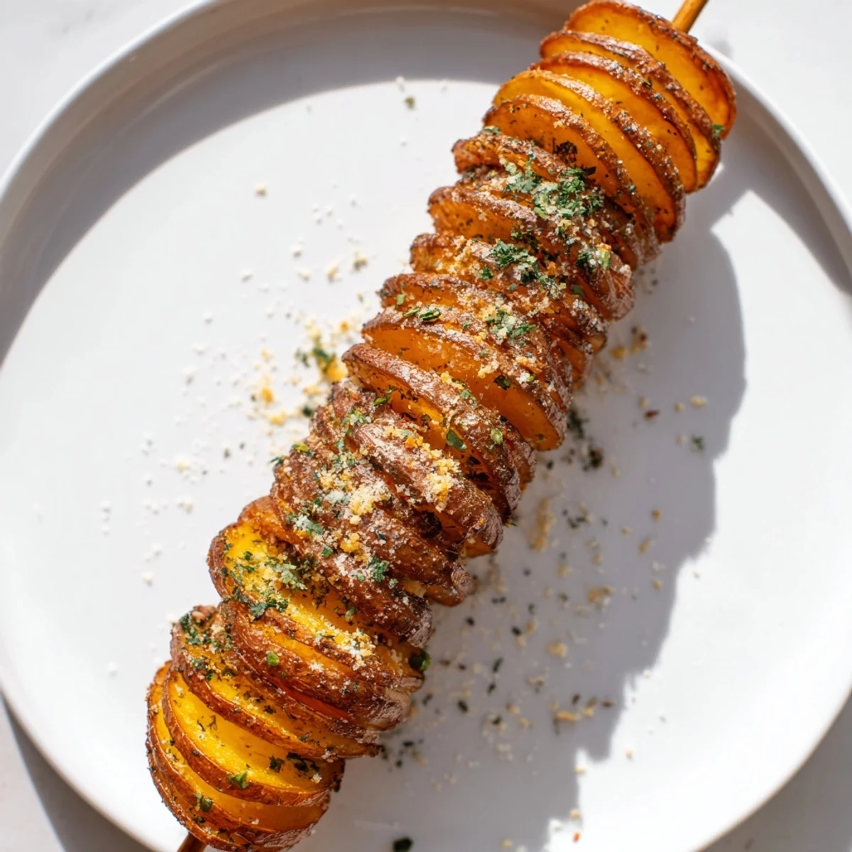 Air-Fryer Tornado Potatoes