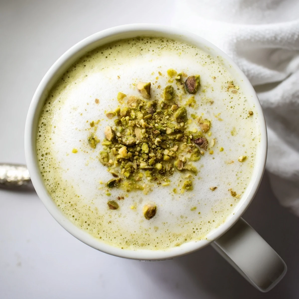 Pistachio Milk Latte Café