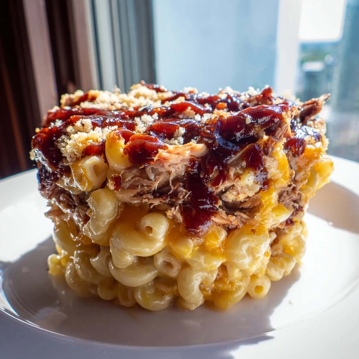 Classic Mac Cheese BBQ Chicken