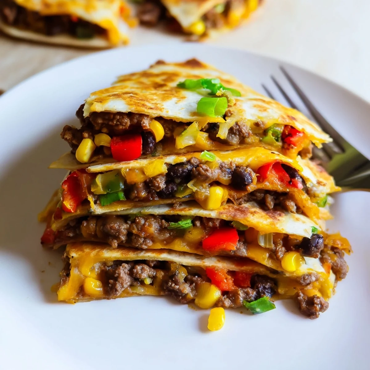 Sheet Pan Quesadillas Beef