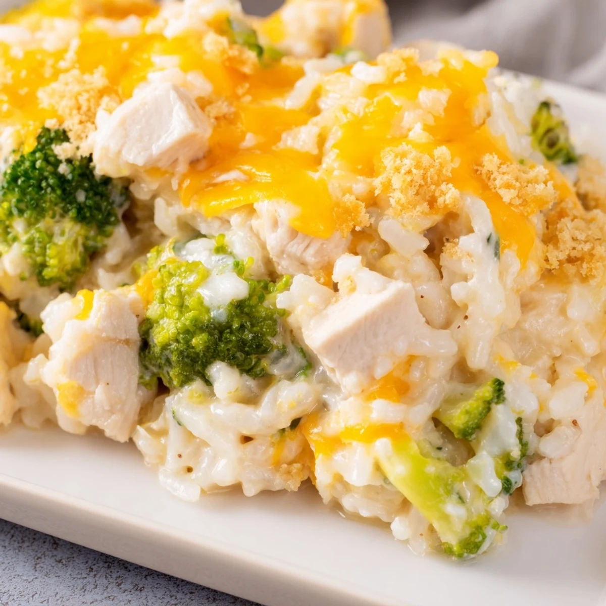 Chicken Broccoli Rice Bake