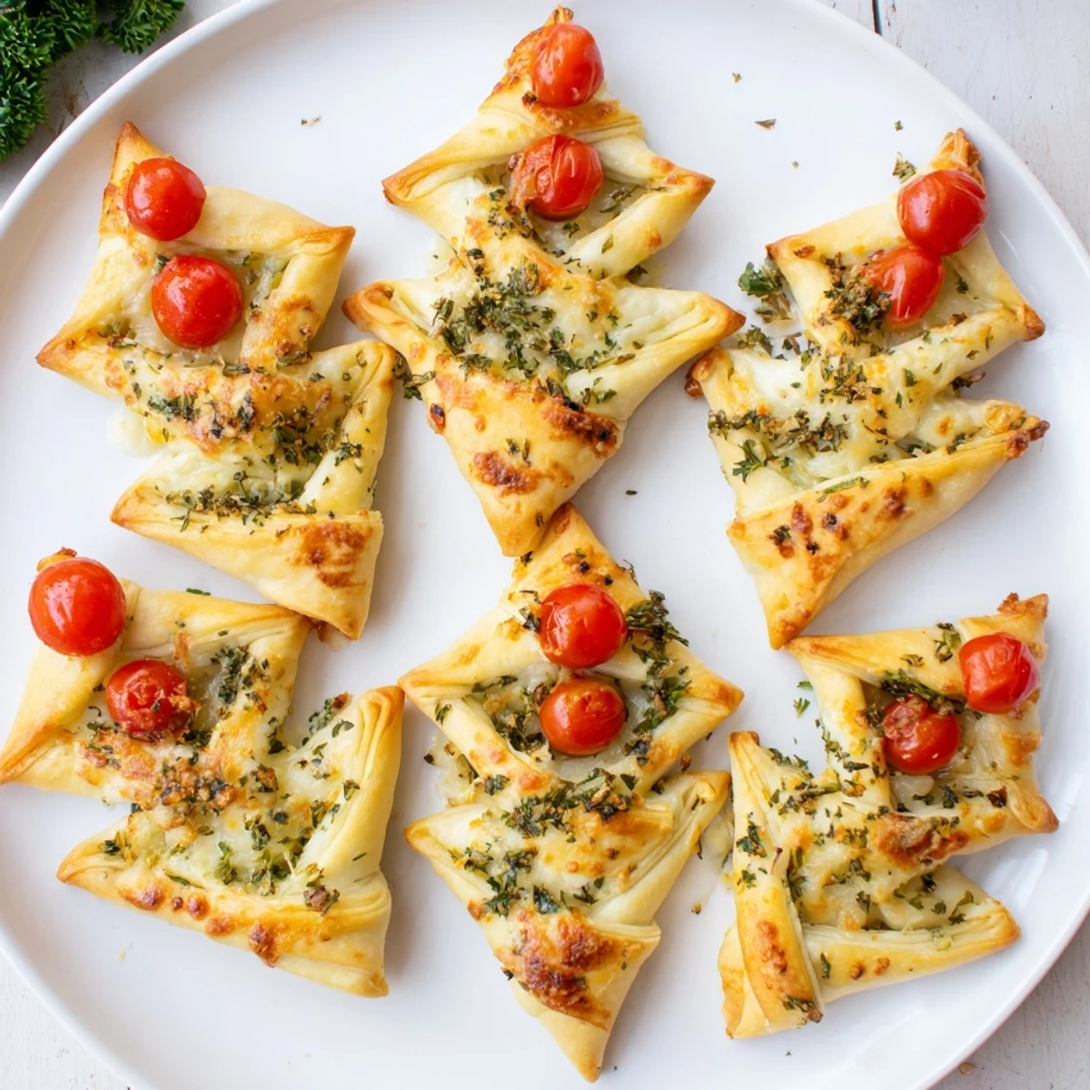 Budget Christmas Crescent Trees