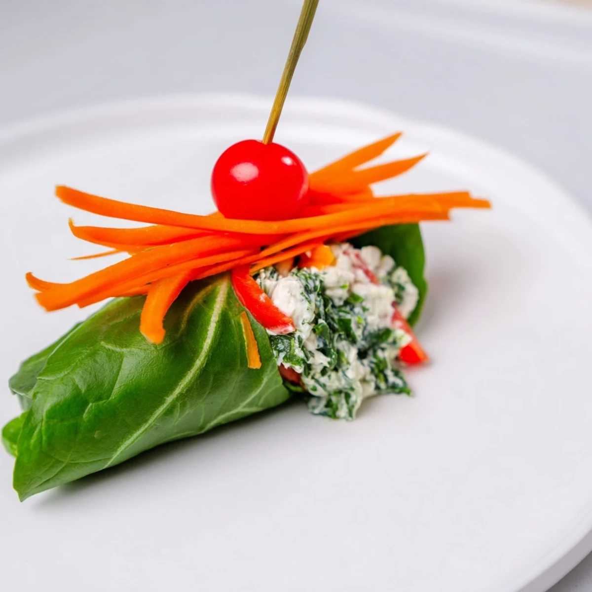 Holly Leaf Spinach Wraps