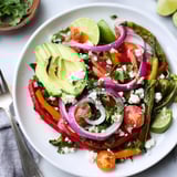 Savory Desert Cactus Tacos feature a delicious Tex-Mex vegetarian feast ready to eat.