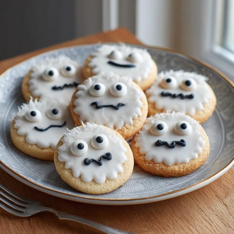 Homemade Googly Eyeball Sugar Cookies with creamy icing and delightful edible silly eyes.
