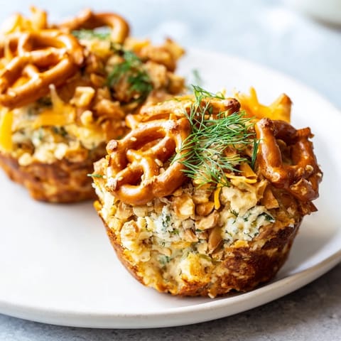 Dill Pickle Cream Cheese Muffins