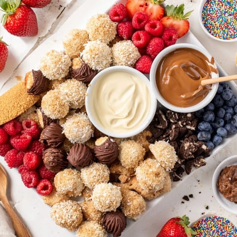 Deconstructed Dessert Board Cheesecake