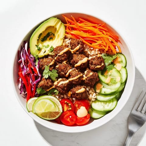 Plant-Based Meat Bowl Fusion