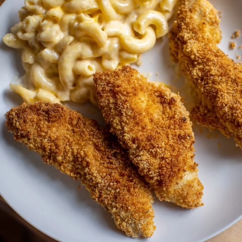 Crispy Chicken Tenders Macaroni