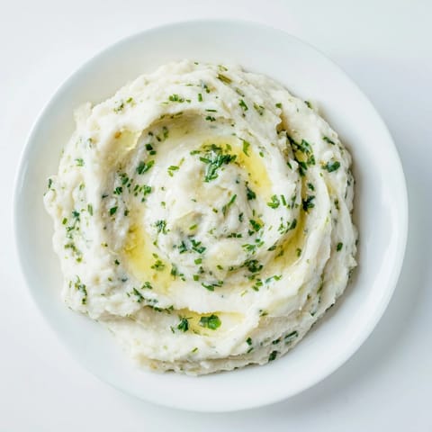 Cauliflower Mash Garlic Lemon