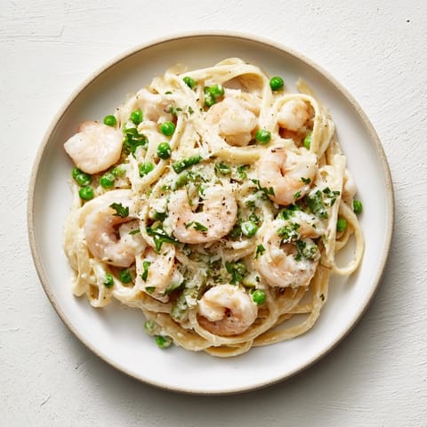 Instant Pot Shrimp Alfredo