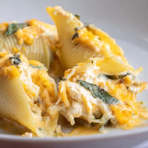 Pumpkin Gouda Stuffed Shells
