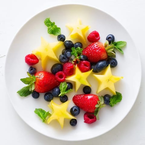 Starfruit and Berry Platter
