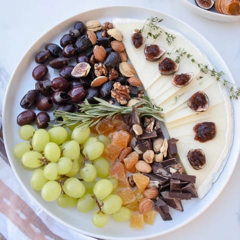 Imagine a beautiful Winter Solstice Board: Brie, pears, and crackers ready to share and enjoy.