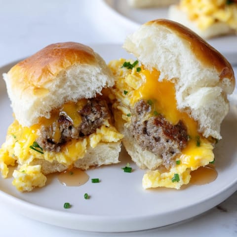 Mini Breakfast Sliders Delight