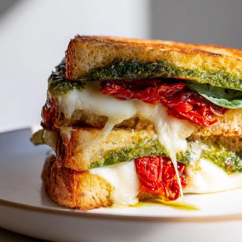 Pesto Grilled Cheese Sandwich