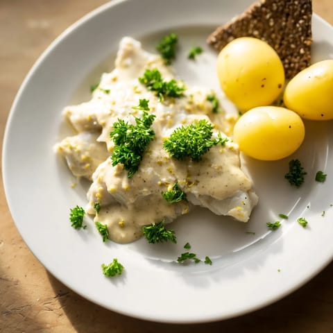 Norwegian Lutefisk Mustard Sauce
