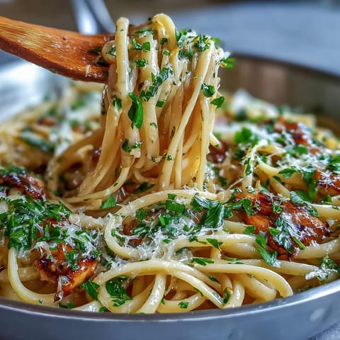 Lemon Butter Pasta Peas