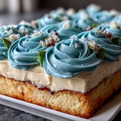 Graduation Sheet Cake Buttercream Roses