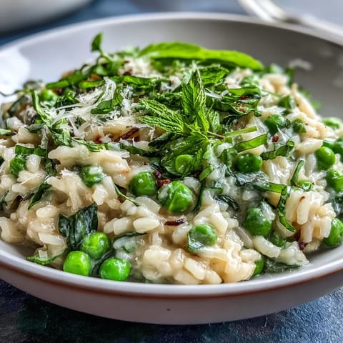 Spring Pea Risotto